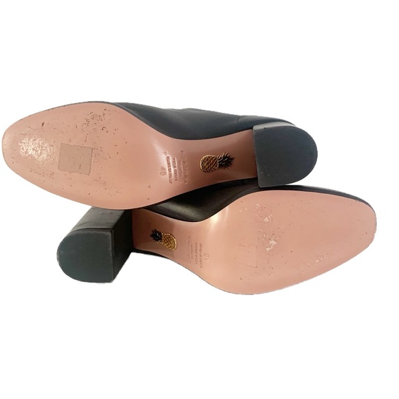 Aquazzura Boogie Bootie Italian Black Women’s Size 40 US Size 9 - Picture 9 of 10